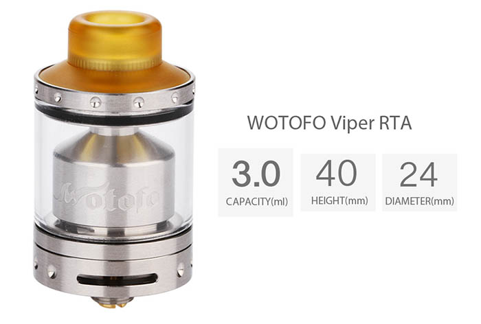 wotofo viper rta specs