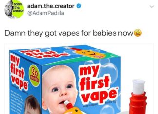 My First Vape baby vape toy