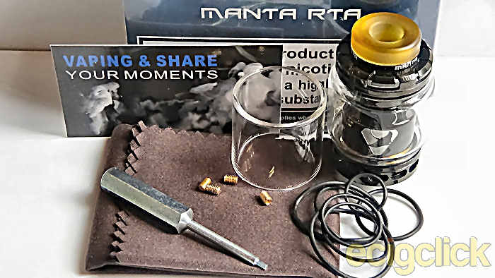 Advken Manta RTA in the box