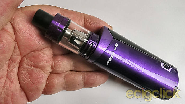 SMOK Priv V8 kit in hand