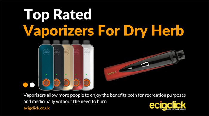 Best Vaporizers For Dry Herb 2018