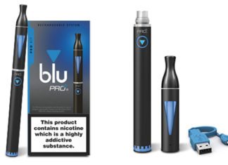 blu PRO vape pen kit