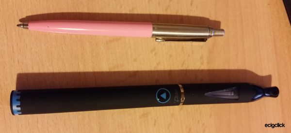 blu pro size compared to ball pen