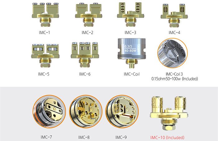 ijoy rdta box triple deck options