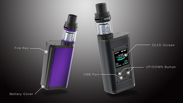 SMOK Majesty 225W components