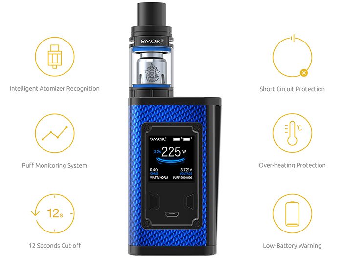 SMOK Majesty 225W features