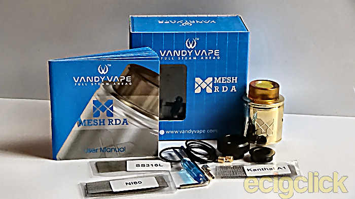 VandyVape Mesh RDA complete kit