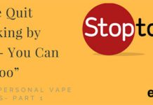Quit Smoking by Vaping - Ecigclick Stories