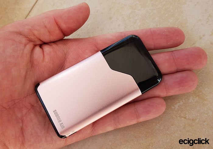 Suorin air e cig size in hand