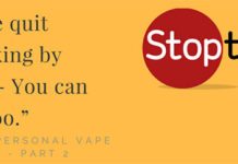 we quit smoking by vaping. You can too. Personal vaping stories