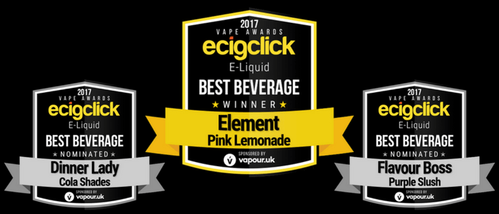 Ecigclick Awards Best Beverage Eliquid 2017