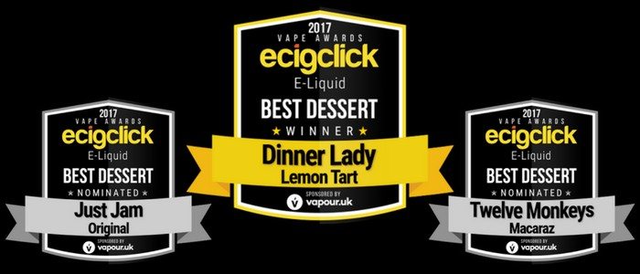Ecigclick Awards Best Dessert Eliquid 2017