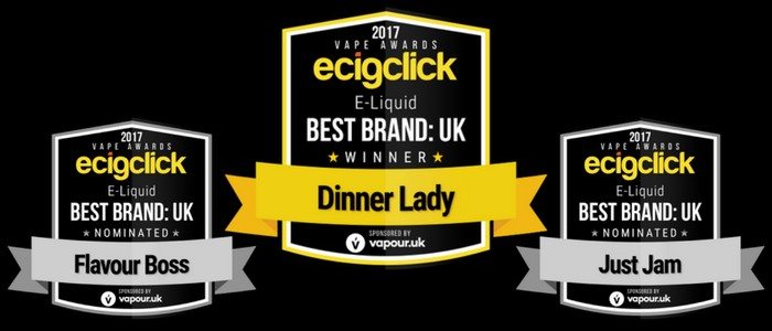 Ecigclick Awards Best Eliquid Brand UK 2017