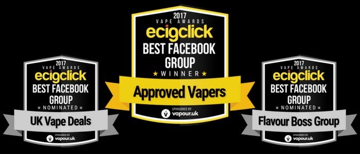 Ecigclick Awards Best Facebook Group 2017