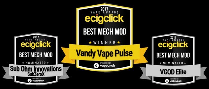 Ecigclick Awards Best Mech Mod 2017