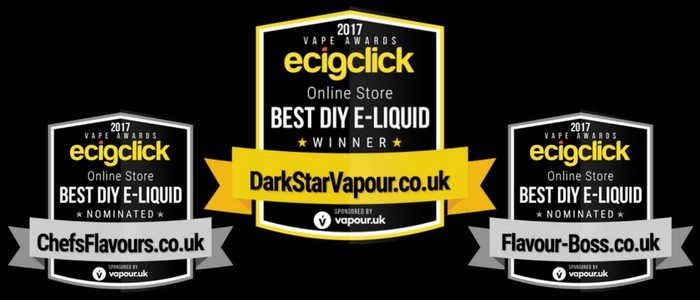 Ecigclick Awards Best Online Store DIY Eliquid 2017