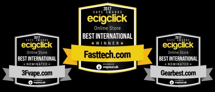 Ecigclick Awards Best Online Store International 2017