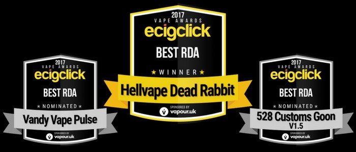Ecigclick Awards Best RDA 2017