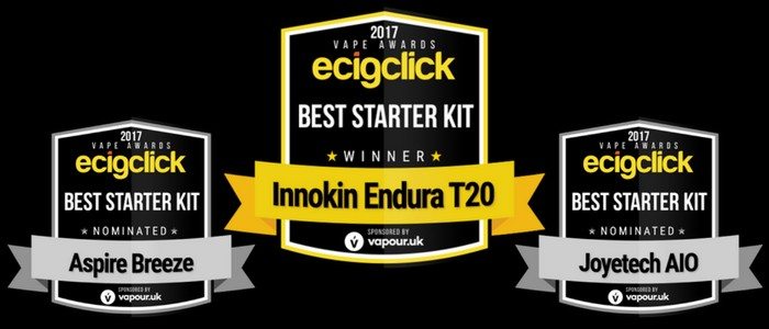 Ecigclick Awards Best Starter Kit 2017