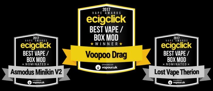 Ecigclick Awards Best Vape Box Mod 2017