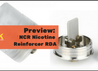 NCR Nicotine Reinforcer RDA