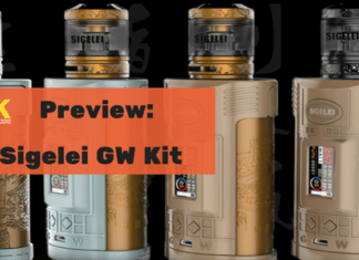 Sigelei GW kit preview