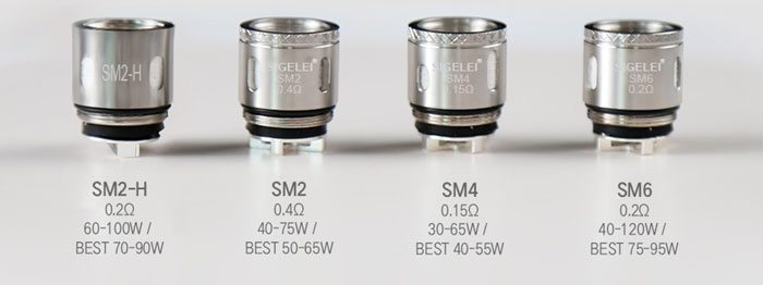 Sigelei SM2-H coils