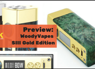 Woodyvapes SIII S3 Preview