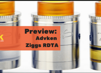 Advken Ziggs rdta preview