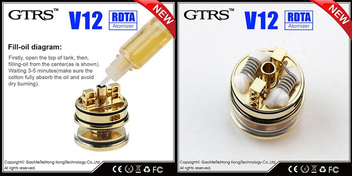 GTRS V12 filling