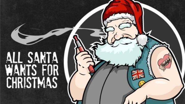 Santa-vaping