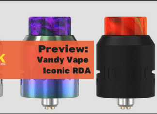 Vandy vape iconic rda preview