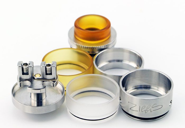 advken ziggs RDTA kit contents