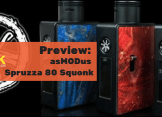 asmodus spruzza 80w squonk mod preview