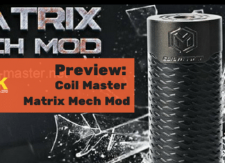 coil master matrix mechanical mod preview