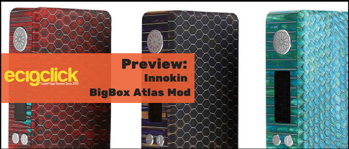 Innokin BigBox Atlas Mod Preview - Honeycomb Sweetness! - Ecigclick