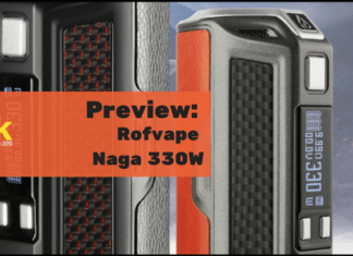 rofvape naga 330W preview