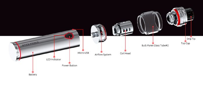 smok stick prince components