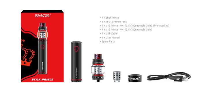 smok stick prince kit contents