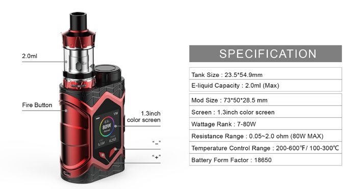 vaptio wall crawler kit specs