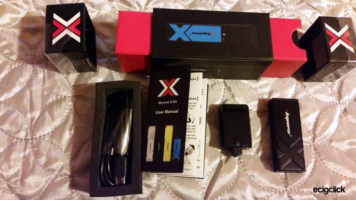 vision skynow X kit contents
