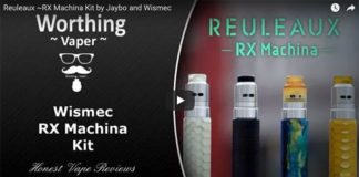 Wismec RX Machina review