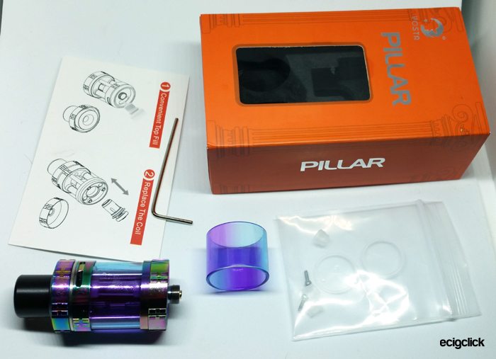 yosta pillar kit contents