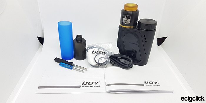 ijoy capo squonker kit unboxed