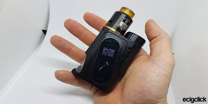 ijoy capo squonker kit in hand