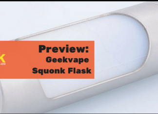 Geekvape Squonk Flask Preview