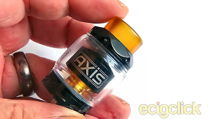 Gemz Axis RTA in hand
