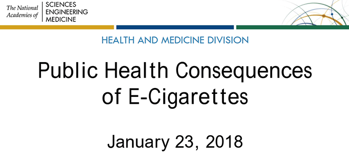 Public Health Consequences of E-Cigarettes