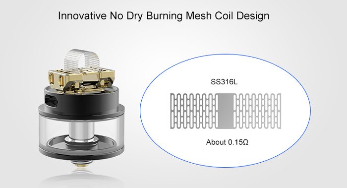 mesh plus rdta mesh specs