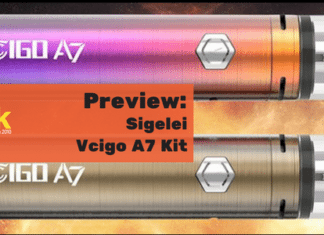 sigelei vcigo A7 kit preview